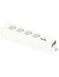 SE Модул 4х шуко и 2хUSB тип A+C цвят Бял Unica System+ - INS44232 - Цена | LEDs4economy