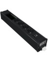 SE Модул 4х шуко, 2хUSB тип A+C и 2х празен 45х45мм цвят Антрацит Unica System+ - INS44257 - Цена | LEDs4economy