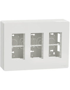 SE Моноблок за открит монтаж 3x4 мод. цвят Бял Unica System+ - NU123418 - Цена | LEDs4economy 2