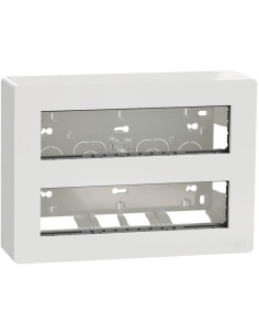 SE Моноблок за открит монтаж 2x10 мод. Антибактериален Unica System+ - NU121020 - Цена | LEDs4economy