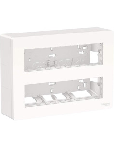SE Моноблок за открит монтаж 2x8 мод. Антибактериален Unica System+ - NU121820 - Цена | LEDs4economy