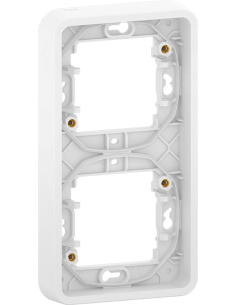SE Рамка двойна вертикална IP55 цвят Бял Mureva - MUR39151 - Цена | LEDs4economy