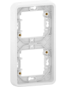 SE Рамка двойна вертикална IP55 цвят Бял Mureva - MUR39151 - Цена | LEDs4economy
