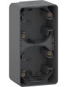 SE Конзола двойна вертикална IP55 цвят Антрацит Mureva . - MUR37912 - Цена | LEDs4economy