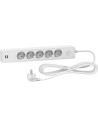 SE Разклонител бял 5 гнезда, 2xUSB 3 метра /1.5mm2 и ключ серия UNICA - ST945U3W - Цена | LEDs4economy