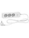 SE Разклонител бял 3 гнезда 1.5 метра /1.5mm2 и ключ серия UNICA - ST9431W - Цена | LEDs4economy