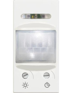 BTICINO Датчик за движение PIR, 105°, обхват 6m @ h1.2m, LED ≤ 50W, изисква неутрала, 1 мод. цвят Бял Classia - RW4431 - Цена | 