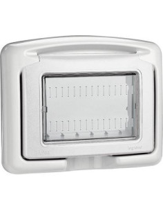 BTICINO Капак противовлажен IP55 3 мод. цвят Светлосив Classia - 27603 - Цена | LEDs4economy