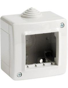 BTICINO Конзола за открит монтаж без капак IP40 2 мод. цвят Светлосив Classia - 27402 - Цена | LEDs4economy