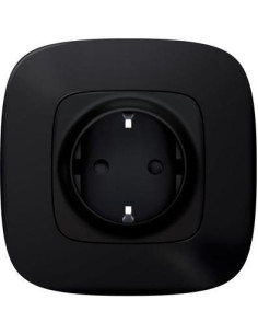 Netatmo Контакт шуко 16A Smart Valena Allure с рамка цвят Черен Legrand - 752894 - Цена | LEDs4economy