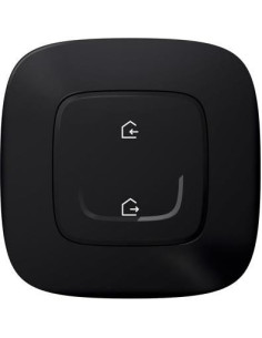 Netatmo Сценариен ключ БЕЗжичен излизам/прибирам се Smart Valena Allure с рамка цвят Черен Legrand - 752886 - Цена | LEDs4econom