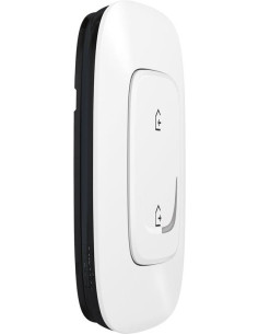 Netatmo Сценариен ключ БЕЗжичен излизам/прибирам се Smart Valena Allure Бял с рамка Legrand - 752586 - Цена | LEDs4economy