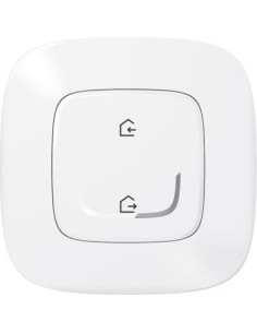 Netatmo Сценариен ключ БЕЗжичен излизам/прибирам се Smart Valena Allure Бял с рамка Legrand - 752586 - Цена | LEDs4economy 2