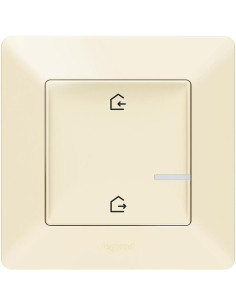 Netatmo Сценариен ключ БЕЗжичен излизам/прибирам се Smart Valena Life Крем с рамка Legrand - 752286 - Цена | LEDs4economy