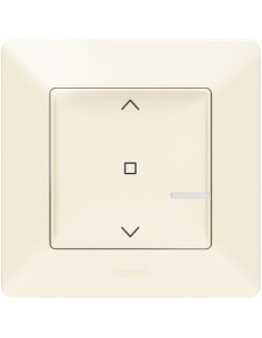 Netatmo Свързан ключ за щори БЕЗжичен Smart Valena Life Крем с рамка Legrand - 752291 - Цена | LEDs4economy