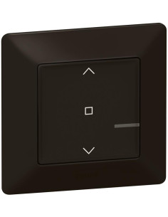 Netatmo Ключ за щори жичен Smart, ИЗИСКВА НЕУТРАЛА, Valena Life Черен с рамка Legrand - 756390 - Цена | LEDs4economy