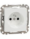 SE Контакт френски стандарт с детска защита авт. цвят Бял Sedna - SDD111012 - Цена | LEDs4economy