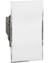 BTICINO Бутон NO/NC с подсветка 12V и етикет 2 мод. Living Now - K4040V12 - Цена | LEDs4economy