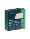 V-TAC 36W LED Плафон Сензор SAMSUNG Чип 4000 Квадрат Черна Рамка IP44 - 76741-24 - 8