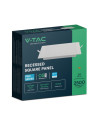 V-TAC 24W LED SAMSUNG Чип Backlit Панел Вграждане Квадрат 3000K - 104891 - 7
