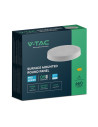 V-TAC 6W LED SAMSUNG Чип Backlit Панел Външен монтаж Кръг 4000K - 78711 - 5