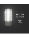 LED Крушка - SAMSUNG ЧИП 3.2W G4 6400K - 6