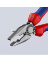 Knipex Комбинирани клещи, синьо-червена ръкохватка 180мм,  - K0302180 - 2