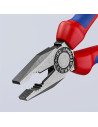 Knipex Комбинирани клещи, синьо-червена ръкохватка 180мм,  - K0302180 - 3