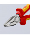 Knipex Комбинирани клещи, хромирани, VDE 1000V жълто-червена ръкохватка 160мм,  - K0306160 - 3