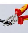 Knipex Комбинирани клещи, хромирани, VDE 1000V жълто-червена ръкохватка 160мм,  - K0306160 - 8