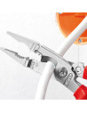 Knipex Клещи инсталаторски, хромирани, VDE 1000V жълто-червена ръкохватка 200мм,  - K1386200 - 4