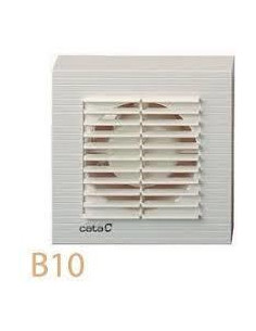 CATA Вентилатор B10 ф100мм, цвят Бял, квадрат 98м3/ч, 15W, 41dB - C00910000 - Цена | LEDs4economy