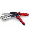 Knipex Ножици за перфорирани канали, синьо-червена ръкохватка 275мм, с отваряща пружина,  - K950221 - 4