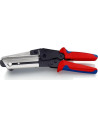 Knipex Ножици за перфорирани канали, синьо-червена ръкохватка 275мм, с отваряща пружина,  - K950221 - 9