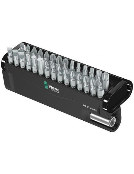 Wera Комплект 29х бита и държач 889/4/1, Bit-Check 30 Metal  - 