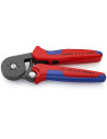 Knipex Клещи автоматични за кримпване на кабелни накрайници 0.08-10мм2 шестостен, ръкохватка 180мм, с пружина,  - K975314