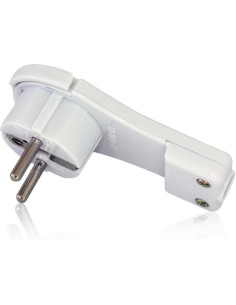 COMMEL Щепсел плосък бял 16A 2P+T IP20 - C290-501 - Цена | LEDs4economy