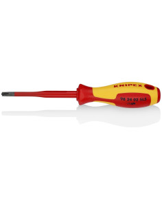 Knipex Отвертка PH/S 2, VDE 1000V жълто-червена ръкохватка 212мм, - K982402SLS - Цена | LEDs4economy