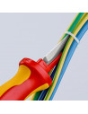 Knipex Кабелен нож с предпазител, VDE 1000V жълто-червена ръкохватка 190мм,  - K9854 - 6