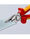 Knipex Комбинирани клещи, хромирани, VDE 1000V жълто-червена ръкохватка 180мм,  - K0306180 - 7