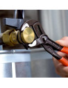Knipex Клещи раздвижени Cobra, червена ръкохватка 250мм,  - K8701250 - 9