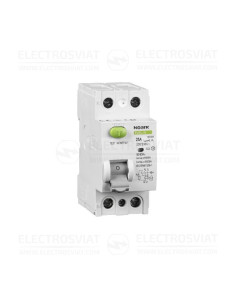 NOARK Ex9L-N 2P 63A AC 30mA Дефектнотокова защита, Icn6kA, 2-полюсна, In63A, IΔn30mA, тип AC - 108316 - Цена | LEDs4economy