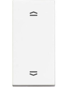 BTICINO Бутон за щори 1 мод. 10A цвят Бял Classia - RW4037N - Цена | LEDs4economy