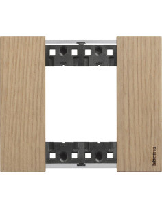 BTICINO Рамка 2 мод. дървена цвят Дъб (Oak) Living Now - KA4802LM - Цена | LEDs4economy