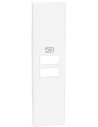 BTICINO Лицев панел за USB розетка тип 2xA/2xC/A+C 1 мод. цвят Бял Living Now - KW13C - Цена | LEDs4economy