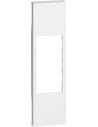 BTICINO Лицев панел за единични розетки RJ45/LED лампа K4381/RCA 1 мод. цвят Бял Living Now - KW07 - Цена | LEDs4economy
