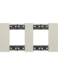 BTICINO Рамка 2x2 мод. цвят Крем (Sand) Living Now - KA4802M2KM - Цена | LEDs4economy