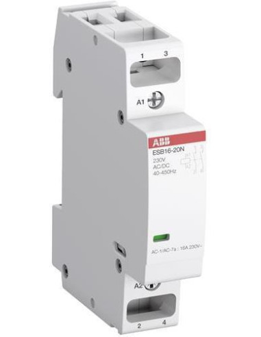 ABB Модулен контактор ESB 16A 1NO-1NC 230ac/dc 1 мод.  - 