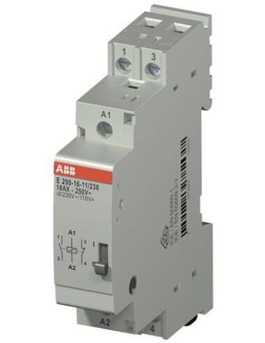 ABB Импулсно реле E290 16A 1NO-1NC 110Vdc/230Vac 1 мод.  - 