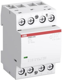ABB Модулен контактор ESB 63A 4NO 230ac/dc 3 мод. - 1SAE351111R0640 - Цена | LEDs4economy